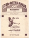 Pub Reclame - Ciné Cinema Bioscoop Film - Programma Programme Majestic Gent - Corrine Griffith - 1930 - Publicité Cinématographique