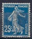 FRANCE 1907:  T.P. Y&T140, Obl. Variété ''2 Points Blancs Côté E'' - Oblitérés