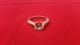 Delcampe - 925 Sterling Silver Gemerkt 14K Rose Gold Vermeil Ring  (2) - Rings