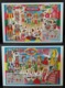 Toys Of Hong Kong ( 1940s - 1960s ) 2016 Hong Kong Maximum Card MC Set Paper Dolls Tin Frog Plastic Swords Ducks Type B - Cartes-maximum