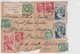 France Cover South Africa - 1946 (1948) - Airmail Iris INSUFFICIENT POSTAGE 3 Types Franking NICE & GRIMALDI - Lettres & Documents