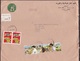 Libya: Cover To Netherlands, 5 Stamps, Gaddafi, Qadhafi, Dictator With Child, Rare Real Use (damaged, Fold) - Libië