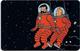 Germany - TinTin - Tim Und Struppi 3 - Space - A 24-08.02 - 6.000ex, Used - A + AD-Serie : Pubblicitarie Della Telecom Tedesca AG