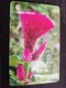 ANTIGUA  $10,- CHIPCARD FLOWER CELOSIA    Fine Used Card  ** 428 ** - Antigua And Barbuda