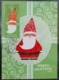 Christmas Stamps Maximum Card Set 2014 Santa Claus, Reindeer, Snowman, Hong Kong Type A (3 Cards) - Cartoline Maximum