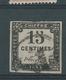 Chiffre Taxe 15c Noir - 1859-1959 Usati