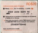 DOMINICAINE  -  Recharge ORANGE  -  RD$20 - Dominicaanse Republiek