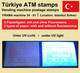 Türkei Türkiye Frama ATM 34-01 / Istanbul Sirkeci / Je 1x Mit Und Ohne Fluoreszenz MNH - Automatenmarken
