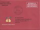 MACAU 2009 CHRISTMAS GREETING CARD & POSTAGE PAID COVER FIRST DAY USAGE WITH TERMINAL POST CDS - Postal Stationery