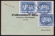 RUANDA 04 Mars 1960 - CARTE REPONSE MAL TIMBREE 345 CONGO BELGE - KASONGO > OSTENDE --- RARE ! - Used Stamps