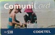 DOMINICAINE  -  Prepaid  -  CODETEL - ComuniCard  -  RD$30 - Dominicaanse Republiek