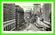 TIMES SQUARE, NY - VIEW NORTH - Wm FRANGE - WELL ANIMATED - TRAVEL IN 1951 - REAL PHOTOGRAPH - - Time Square