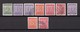 West-Sachsen - 1945 - Michel Nr. 116/119 X + 117/19 Y - Ungebr./Postfrisch/Gest. - 50 Euro - Other & Unclassified