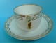 VTG Pottery Hutschenreuther LHS Selb Lidkoping Alp Porcelain Cup Saucer 2 Marks - Other & Unclassified