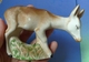 Antique Latvia Porcelain Bisque Figurine Animal Roe Deer Donkey Collectibles - Other & Unclassified