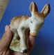 Antique Latvia Porcelain Bisque Figurine Animal Roe Deer Donkey Collectibles - Sonstige & Ohne Zuordnung