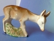 Delcampe - Antique Latvia Porcelain Bisque Figurine Animal Roe Deer Donkey Collectibles - Other & Unclassified