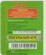 KENYA - Volcano, Safaricom (Half Size) Card , Expiry Date:28/02/2014, 500 Ksh Used - Kenia