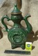 VTG USSR Soviet KUNGUR Ceramic Anniversary Green Kvass Jug Pircher Kettle Marked - Andere & Zonder Classificatie