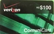 DOMINICAINE  -  Prepaid  - Comuni-Card - Verizon -  RD$100 - Dominicaanse Republiek