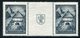 YUGOSLAVIA 1941 Slavonski Brod Exhibition With Engraver's Mark 's'  MNH / **,  Michel 439 I - Unused Stamps