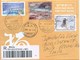 MACAU 2018 LUNAR YEAR OF THE DOG GREETING CARD & POSTAGE PAID COVER TO TAIPA W\TEMPORARY CANCEL - Enteros Postales