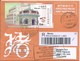 MACAU 2019 LUNAR YEAR OF THE PIG GREETING CARD & POSTAGE PAID COVER LOCAL USAGE - Entiers Postaux