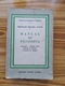 Brasil 1961 Manual De Filosofia Theobaldo Miranda Santos Companhia Editora Nacional Exemplar 6685 São Paulo Science - Escolares