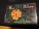 ANTIGUA  $20,-,- CHIPCARD FLOWER ORANGE COSMOS    Fine Used Card  ** 517 ** - Antigua And Barbuda