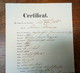 Vintage Passport From Austro-Hungary 1853 - German-Hungary Form With Description Of Person - Documents Historiques