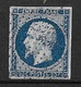 France  N° 14Aa Bleu Foncé       Oblitéré   B/TB Roulette D'étoiles    ..  - 1853-1860 Napoléon III