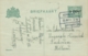 Nederland - 1917 - 3 Op 2,5 Cent Cijfer, Briefkaart Van Blok Treinstempel Kerkrade/Sittard Naar Amsterdam - Poststempel