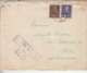 CENSORED BUCHAREST NR 512/A2, WW2, KING MICHAEL STAMPS ON COVER, 1944, ROMANIA - 2. Weltkrieg (Briefe)