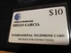 DIEGO GARCIA  $10,-  DG001  NICE FINE USED CARD   **533** - Diego-Garcia
