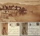 Italie 1935. 2 Entiers Postaux Envoyés à L'étranger. 2 Tirages. Baveno, Alpes, Montagnes, Verbano-Cusio-Ossola - Berge