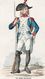 Gravure Couleur. Militaria. Infanterie. Grenadier 76e Brigade. 1794 - Uniformes