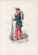 Gravure Couleur. Militaria. Caporal 1868 - Uniformes