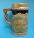 Old Drinkware Germany Collectibes Relief BEER MUG Stein Man Woman Dancing Couple - Other & Unclassified