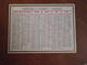 Calendrier, 1910,  IMPRIMERIE PIERRE DUMONT, Limoges, Type Recto Verso - Kleinformat : 1901-20