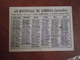 Calendrier, 1903,  LA MUTUELLE DE Limoges,INCENDIES, Type Recto Verso - Petit Format : 1901-20