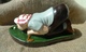VTG SPORT GOLF Handmade Ceramic Figurine Golfer Blowing Ball In Hole Mark IC Lc - Kleding, Souvenirs & Andere