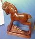 Old Decor Collectibles Ceramic Figurine Horse Foal Stallion Pony Animals Figure - Paarden