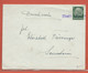 ALLEMAGNE OCCUPATION EN ALSACE LETTRE DE 1940 DE MOOSCH - Occupation 1938-45