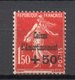 - FRANCE N° 277 Neuf * MH - +50 C. S. 1 F. 50 C. Rouge Caisse D'Amortissement 1931 - Cote 125 EUR - - Neufs