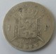 1 Franc 1867 - Leopold II - Belgique - Argent - - 1 Franc