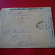 LETTRE MADAME GUER MILLER VILLA MERIKEMIA SAINT JEAN DE LUZ CACHET OUVERT 357 - Military Postage Stamps