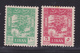 LIBAN N°   24 & 25 **/* MNH / MLH Neufs Sans/ Avec Charnière, B/TB (D9348) Cèdre - 1947-48 - Líbano