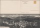 Suisse 1908. Carte Postale, Entier Postal Double. Wald, Zurich. Vue Panoramique De La Commune Et Des Alpes. Musique - Berge