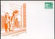 DDR PP18 C1/004 Privat-Postkarte FARBAUSFALL GRAU Halle 1984 - Private Postcards - Mint
