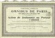 - Titre Ancien - Compagnie Générale Des Omnibus De Paris Sté Anonyme  -  Titre De 1930 N°181442 - Transports